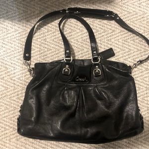 Coach Ashley leather satchel